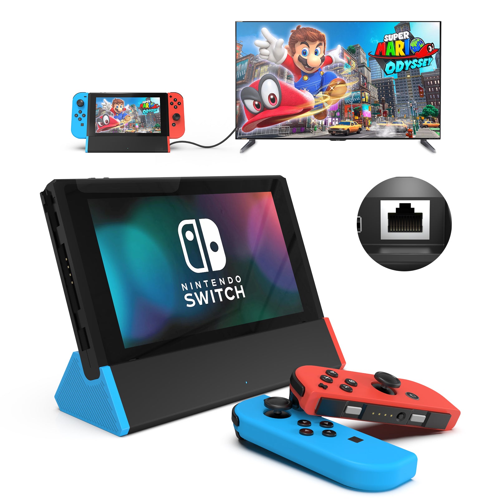 TV Docking Station for Nintendo Switch / Switch OLED, with 4K HDMI