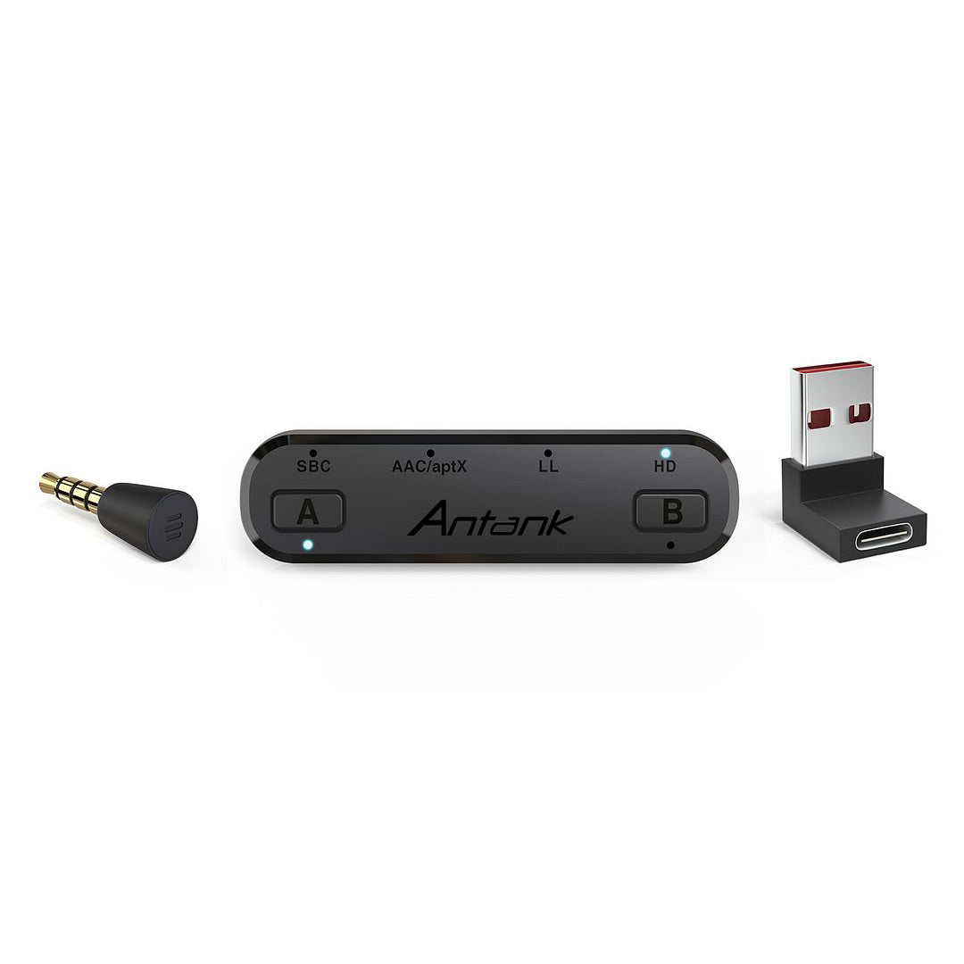 Audio Transmitter (USB Type-C) Support aptX-HD aptX Low Latency AAC Compatible