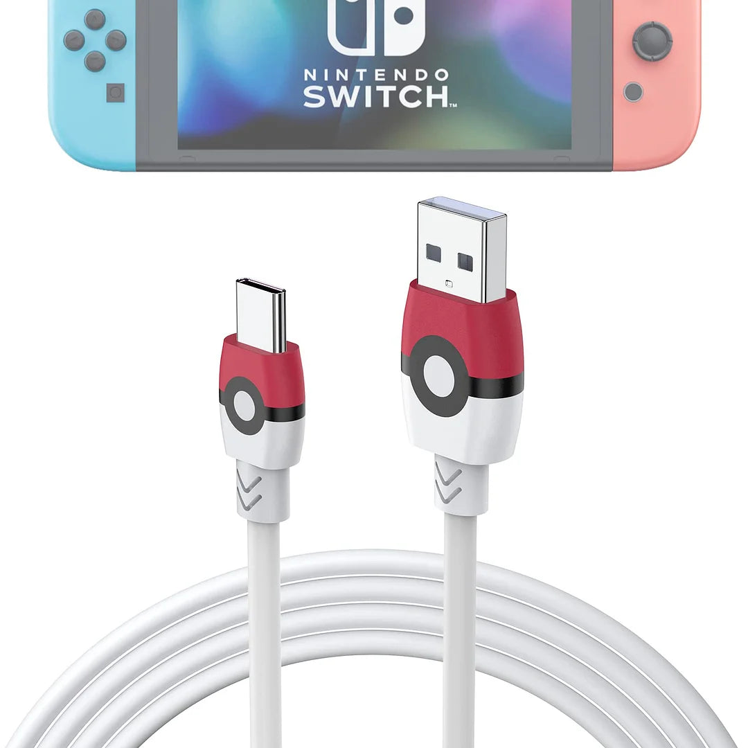 USB C Charging Cable for Nintendo Switch：Cute 4.92ft Fast Charger Cord