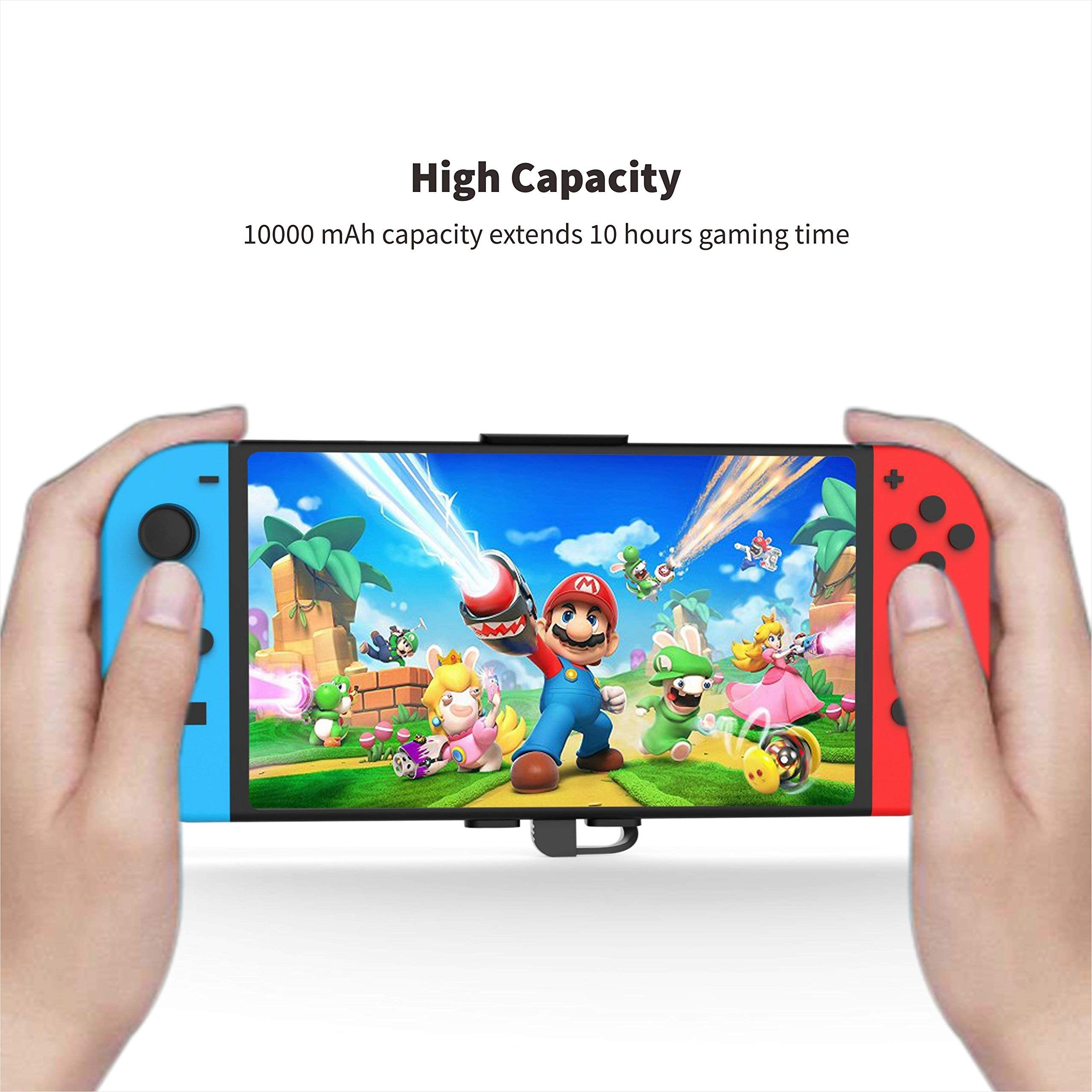 PowerBank for Switch/Switch OLED: Extended Game Time Over 10 Hours
